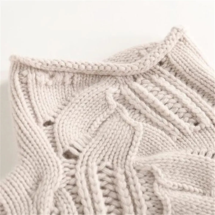 Women's Essential Crew Neck Sweater – Minimal Long Sleeve Knit Pullover