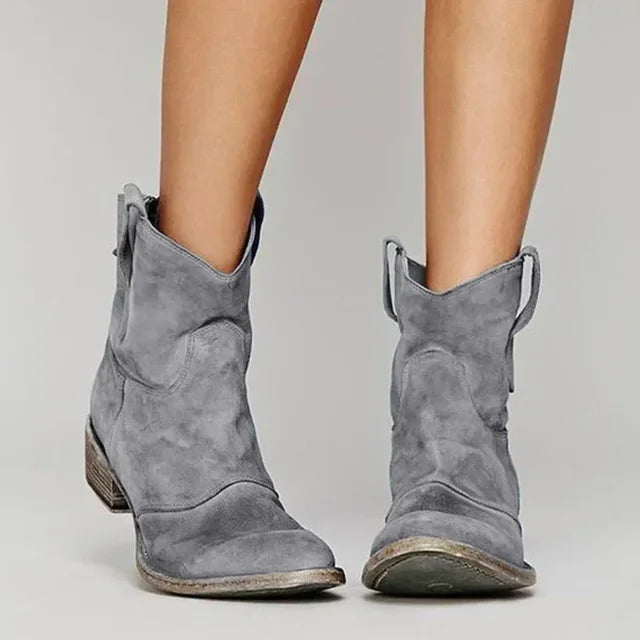 Women's Block Heel Cowboy Boots