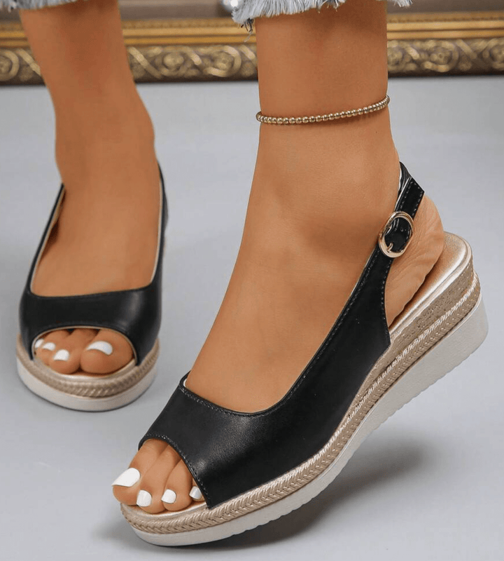 Zoey - Refined Platform Comfort Sandals