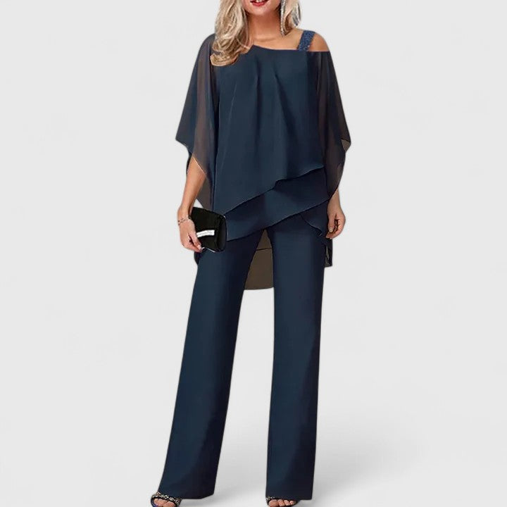 Suri | Wide Leg Pant Set for Women