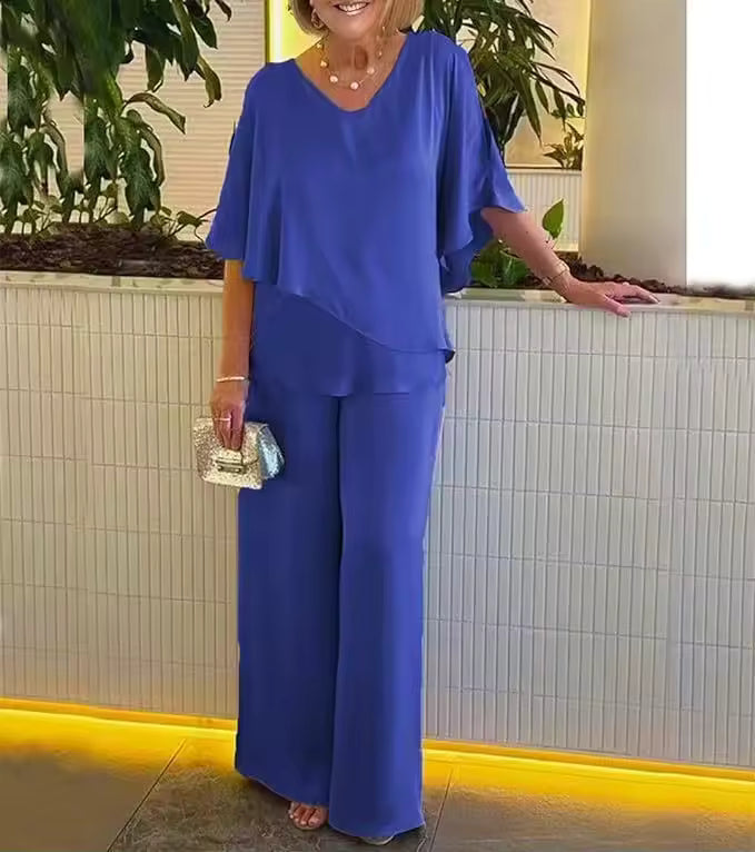Hesper | Wide Leg Two-Piece Set for Women