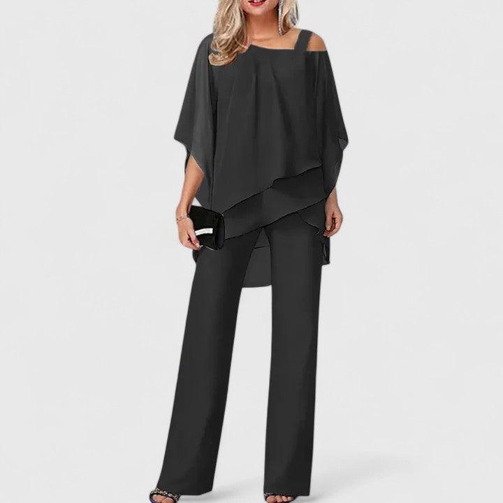 Suri | Wide Leg Pant Set for Women