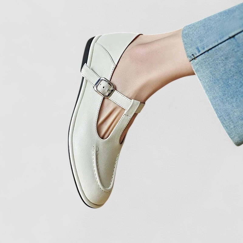 ARIANA | ORTHOPEDIC MARY JANE LOW HEEL SHOES