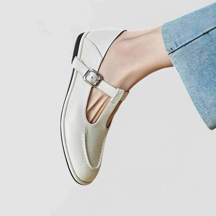 ARIANA | ORTHOPEDIC MARY JANE LOW HEEL SHOES
