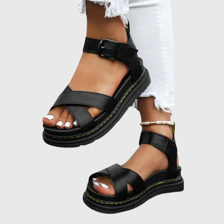 Marcella | Platform Ankle Strap Sandals for Women