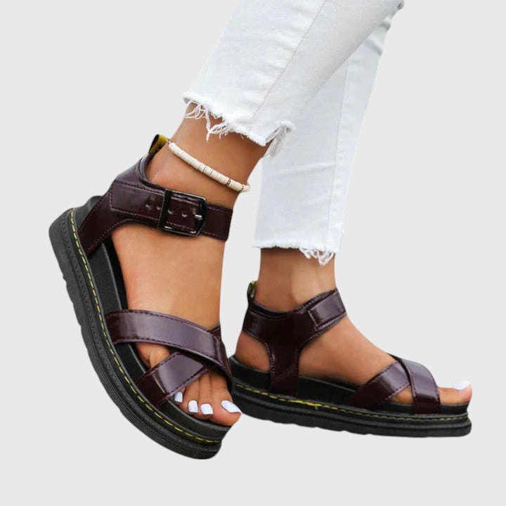 Marcella | Platform Ankle Strap Sandals for Women