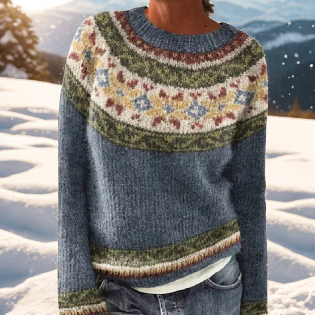 Saffron | Warm Sweater with Refined Nordic Details