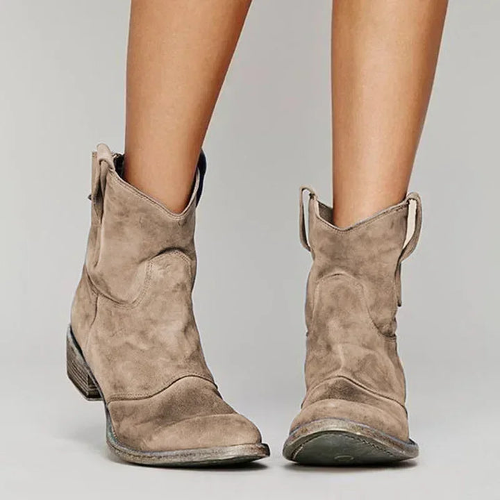 Women's Block Heel Cowboy Boots
