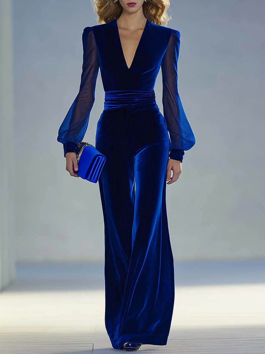 Celeste Velvet Jumpsuit