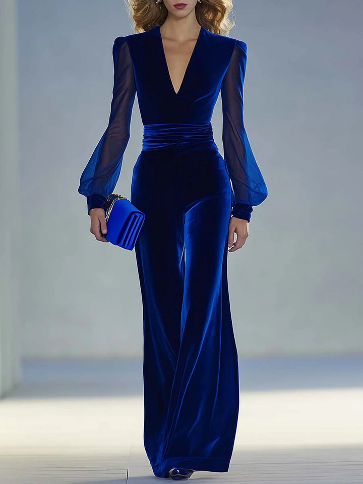 Celeste Velvet Jumpsuit