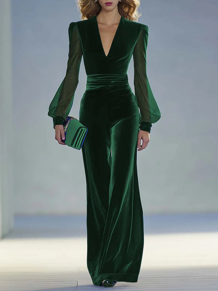 Celeste Velvet Jumpsuit
