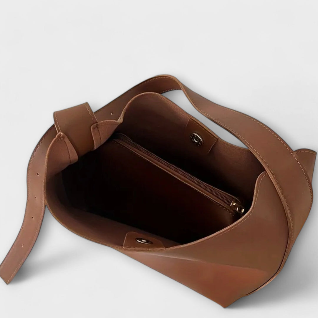 Eva – Elegant Leather Shoulder Bag