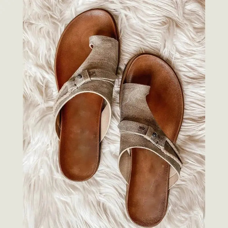 Elise | Open Toe Strappy Sandals for Women