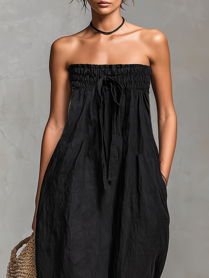 Lila Strapless Jumpsuit