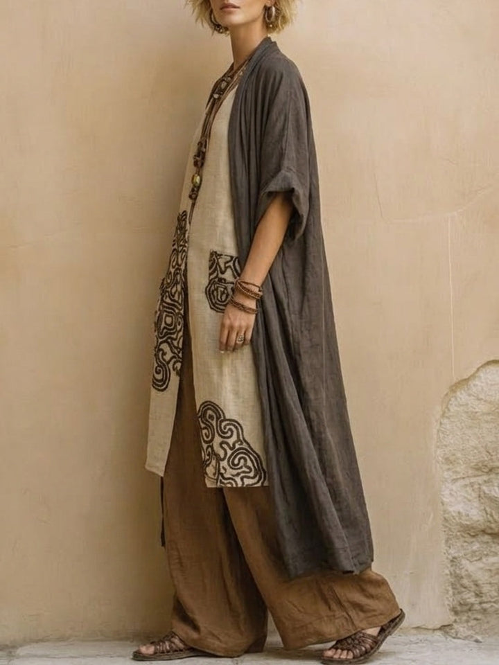 Zara Tribal Pattern Three-piece Set