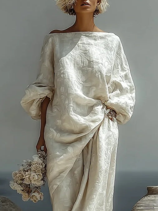 Isabella Textured Top and Wide-leg Pants Set