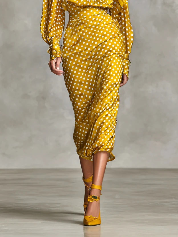 Dahlia Polka Dot Two-Piece Set
