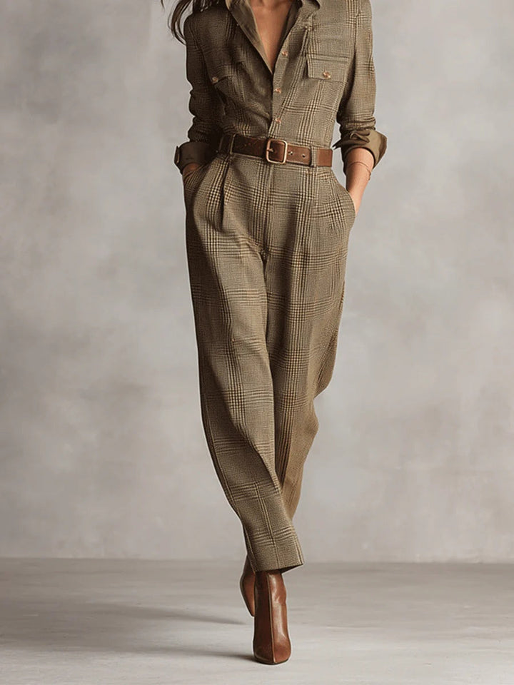 Samantha Tweed Utility Jumpsuit