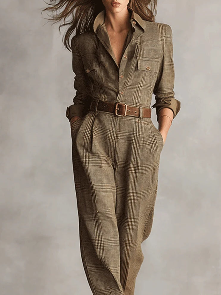 Samantha Tweed Utility Jumpsuit