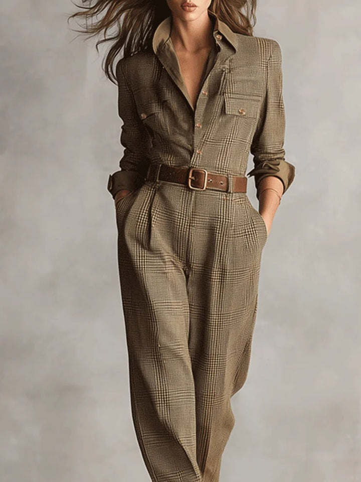 Samantha Tweed Utility Jumpsuit