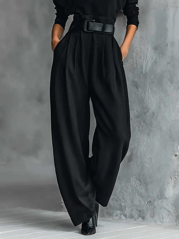 JULIET -Turtleneck & Straight Leg Pants Set