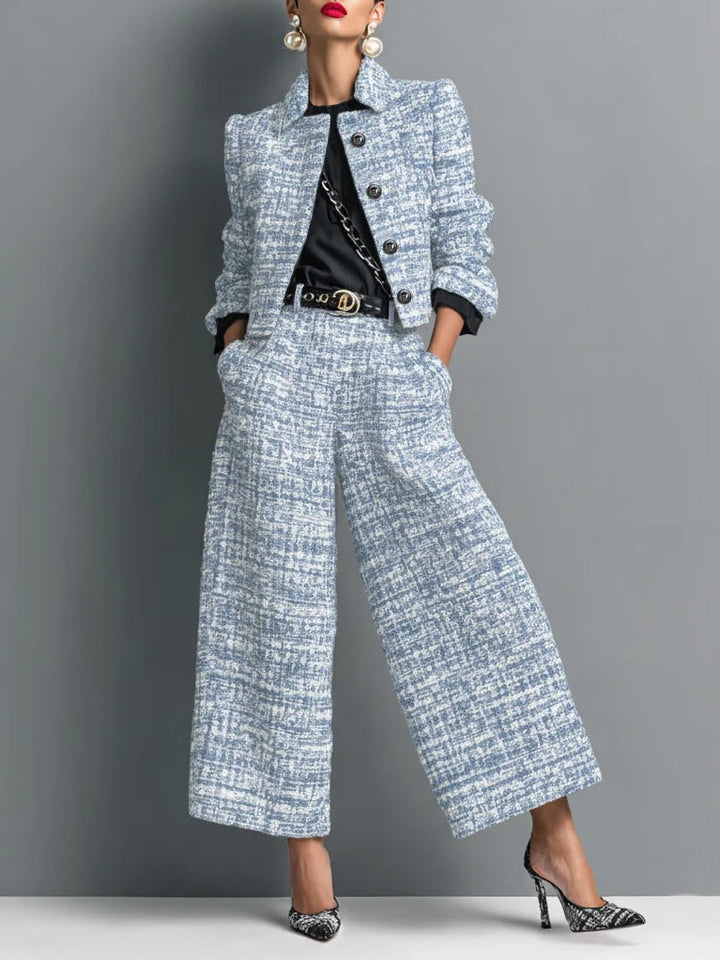 Tessa Tweed Jacket and Pants Set