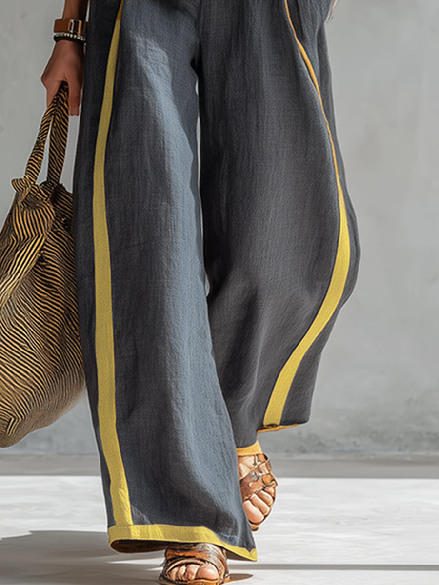 Maya | Wide Leg Two-Piece Set for Women