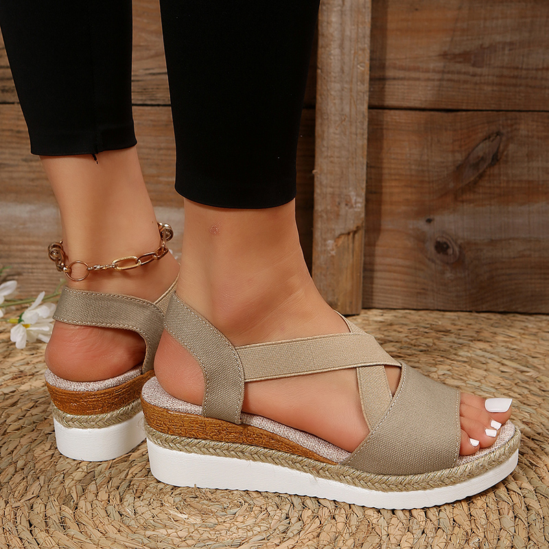 Layla - Effortless Comfort Wedge Sandals