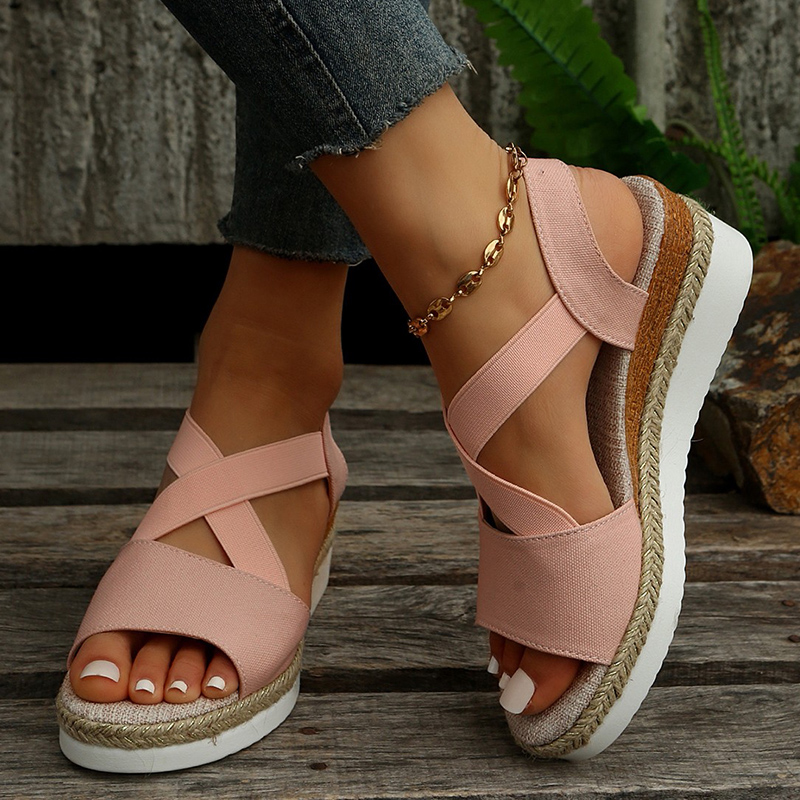 Layla - Effortless Comfort Wedge Sandals