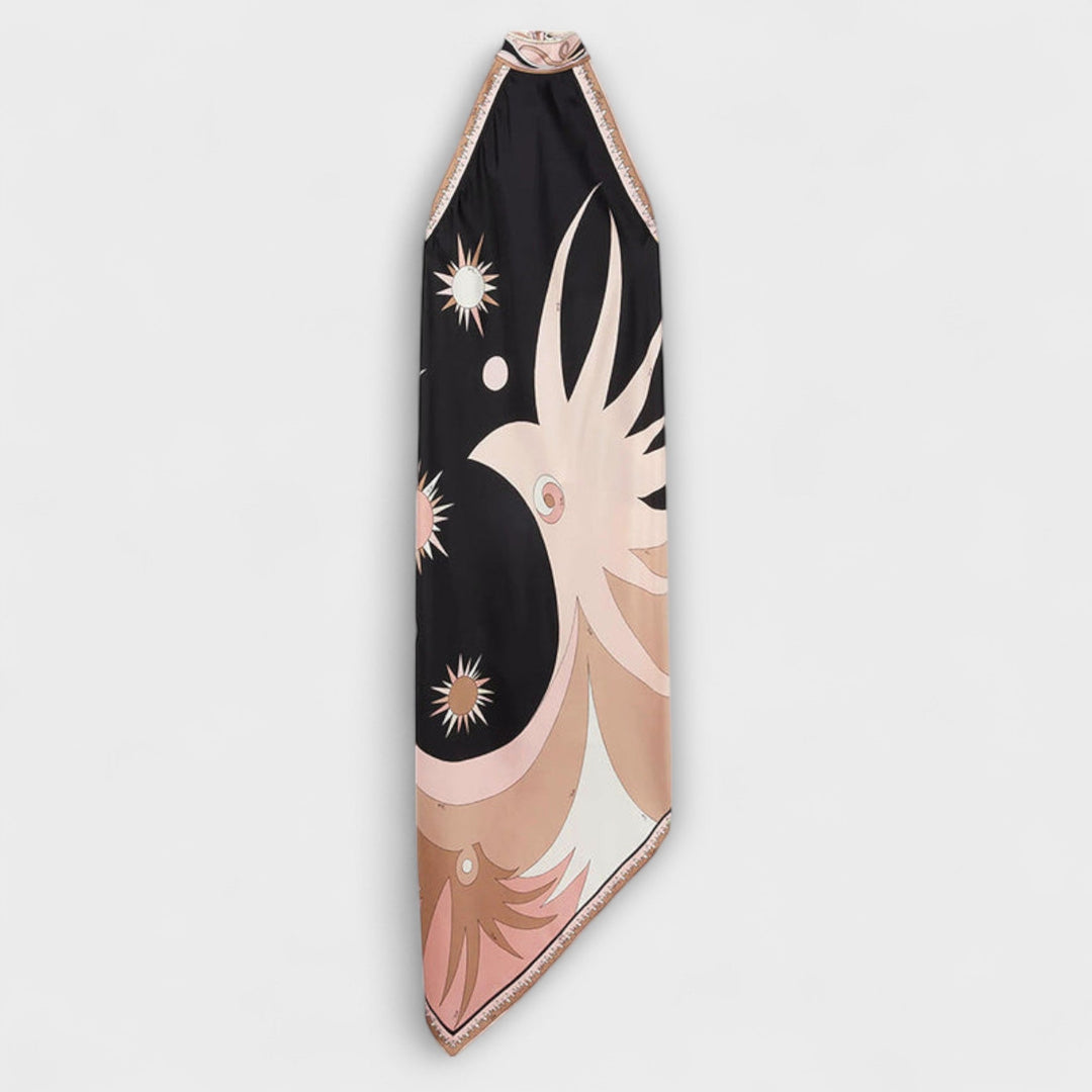 Ivy - Unique Satin Strap Dress