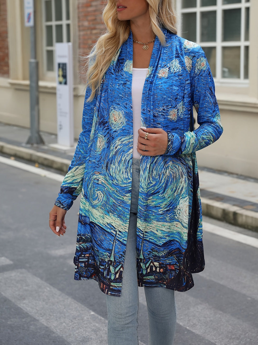 Briar | Art Inspired Long Cardigan