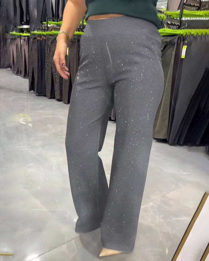 Trendy and Casual Wide Leg Pants
