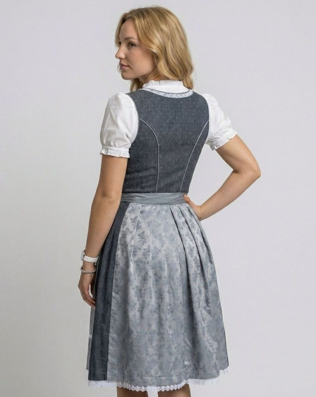 Aila | Oktoberfest Dirndl Dress Set with Short Sleeves for Women