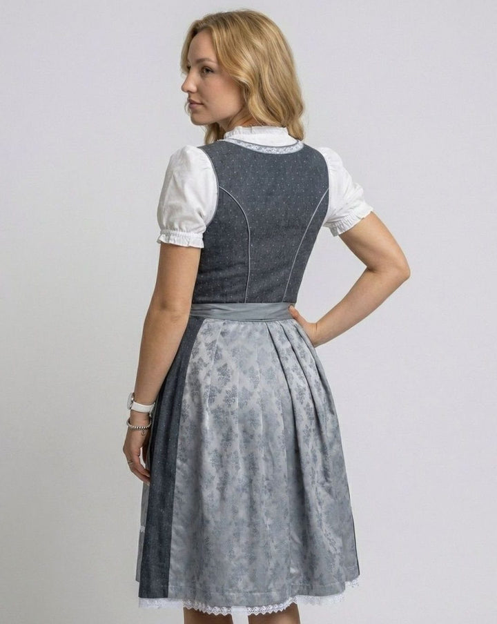 Aila | Oktoberfest Dirndl Dress Set with Short Sleeves for Women