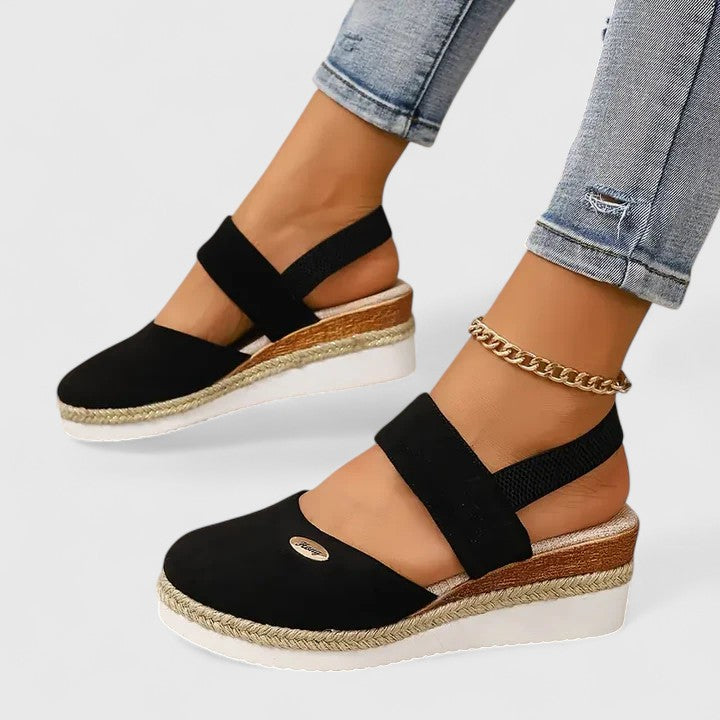 Arwa | Platform Espadrille Slingback Sandals for Women
