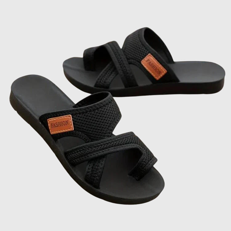 Arwen | Open Toe Crisscross Sandals for Women
