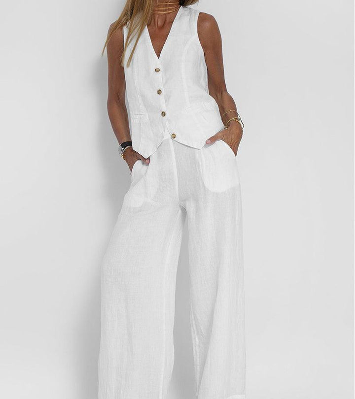 Liam Cotton Leisure Suit