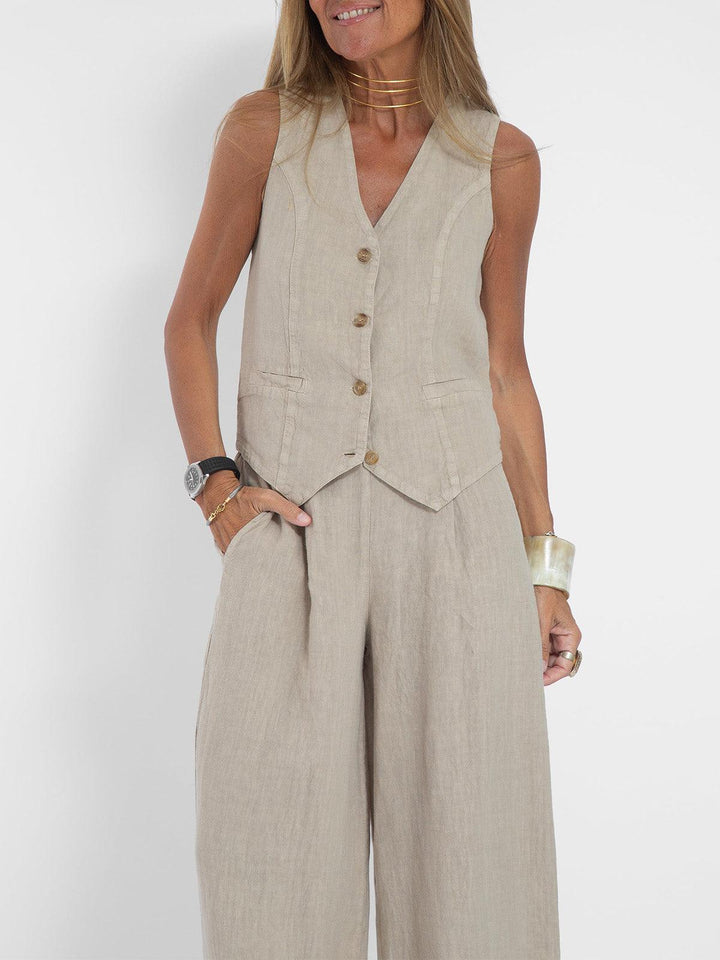 Liam Cotton Leisure Suit