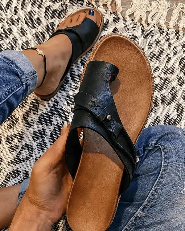 Elise | Open Toe Strappy Sandals for Women