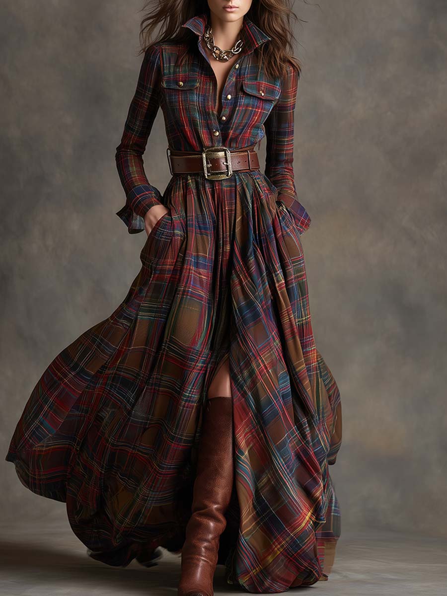 Scarlett | Belted Dress