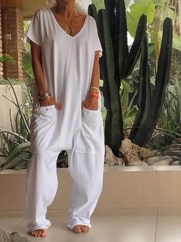 Sofia V-neck Jumpsuit