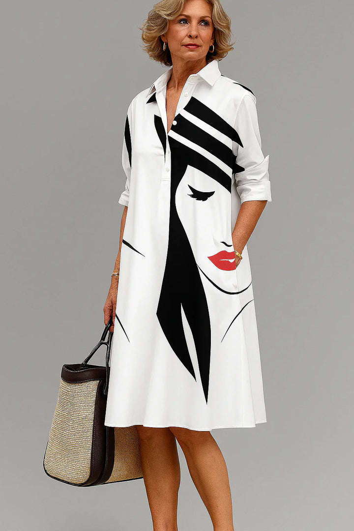 Cara | Sophisticated Midi Dress For Special Events