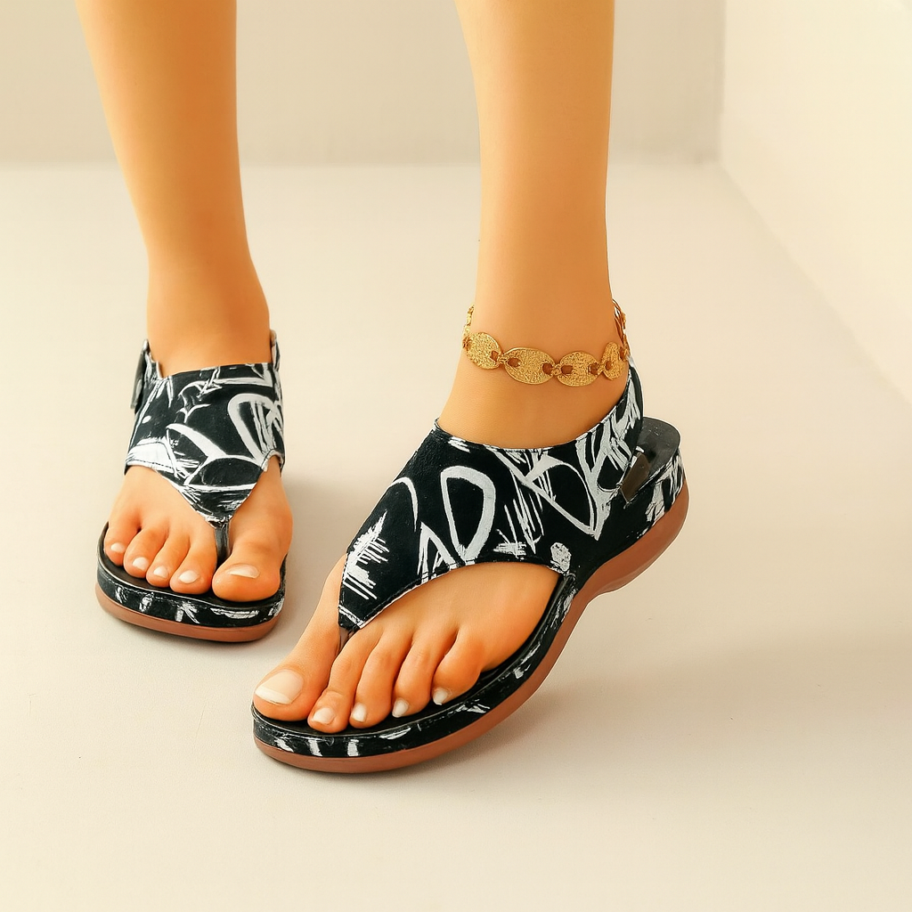 Ruby - Lightweight Pattern Comfort Sandals
