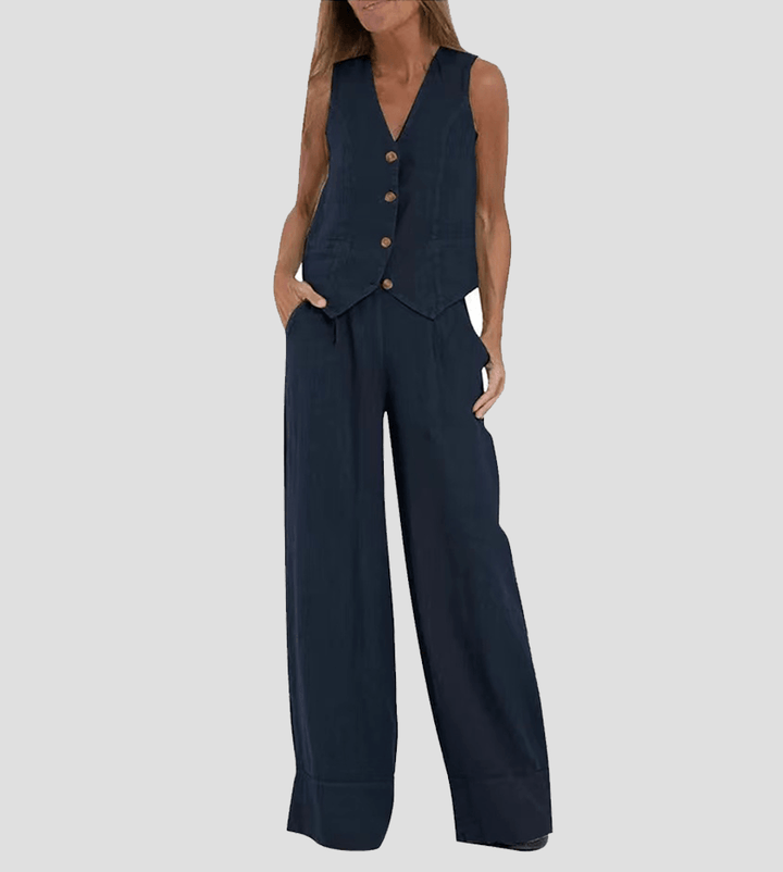 Liam Cotton Leisure Suit