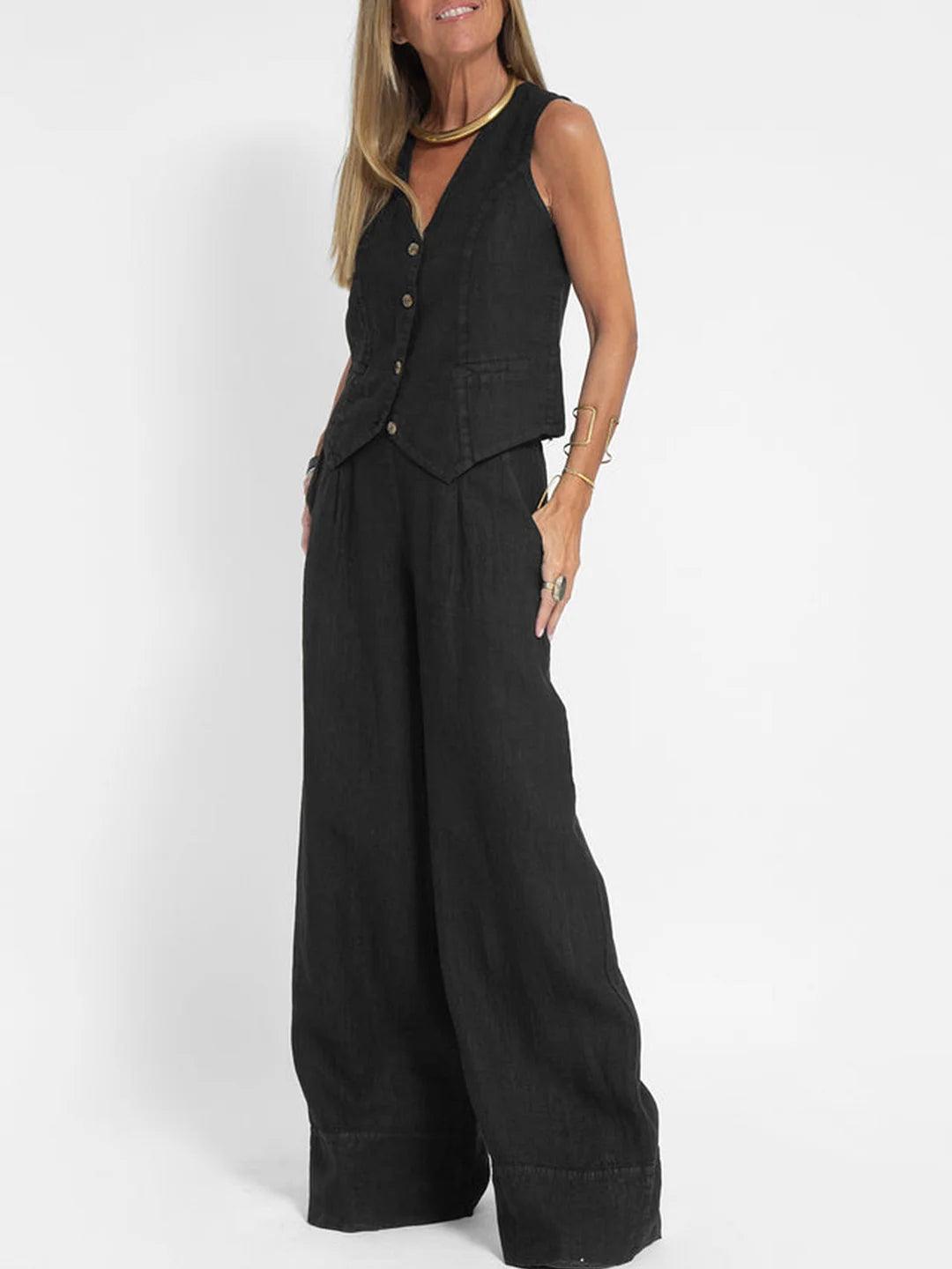 Liam Cotton Leisure Suit