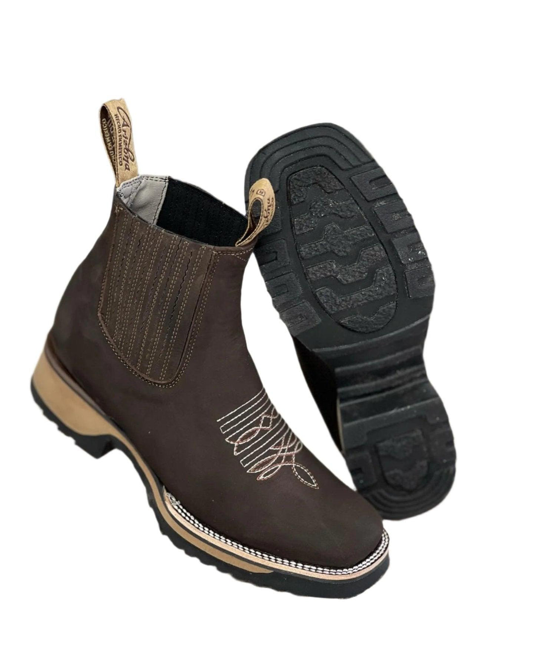 Women's Cowboy Boots | Distressed Leather | Western Style | Casual Footwear