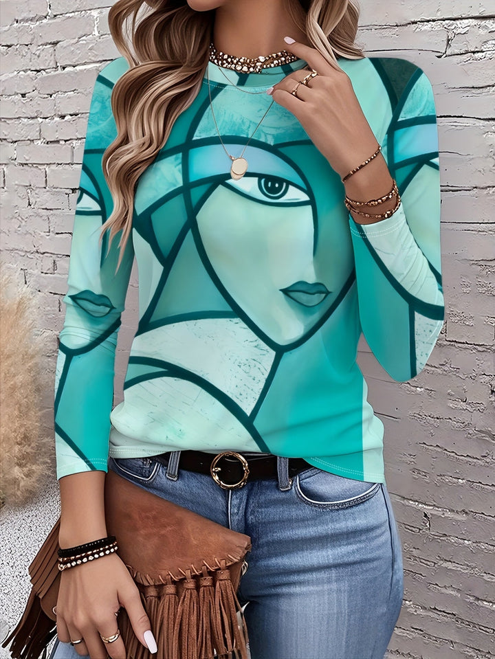 Arden | Geometric Art T-Shirt