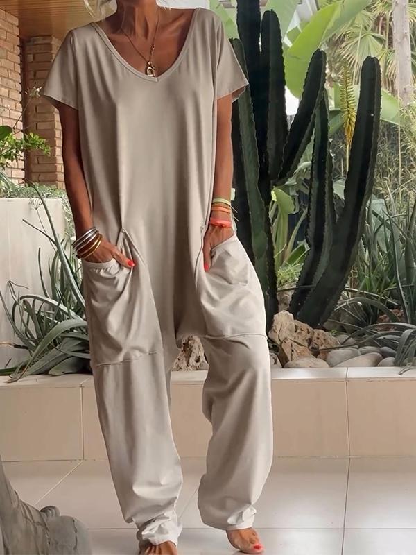 Sofia V-neck Jumpsuit