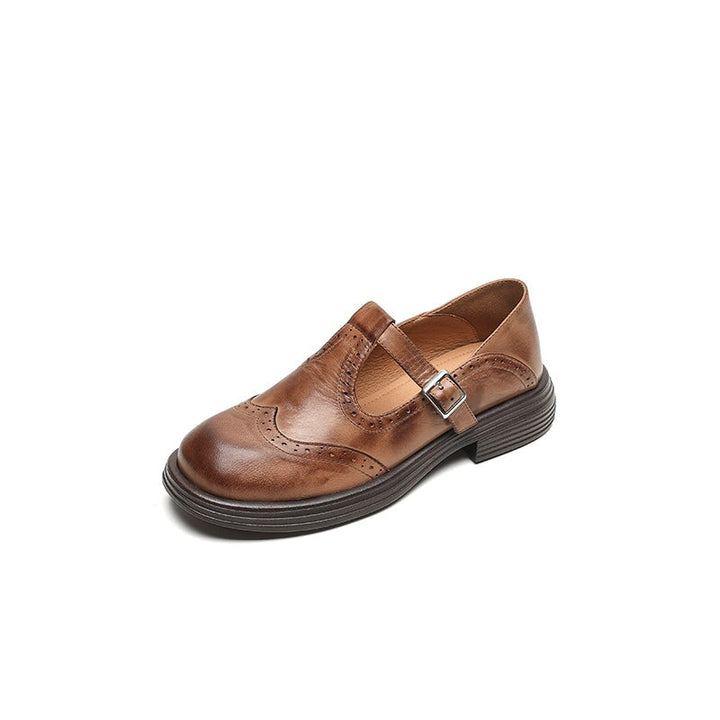 Ailany – Elegant Leather Mary Janes