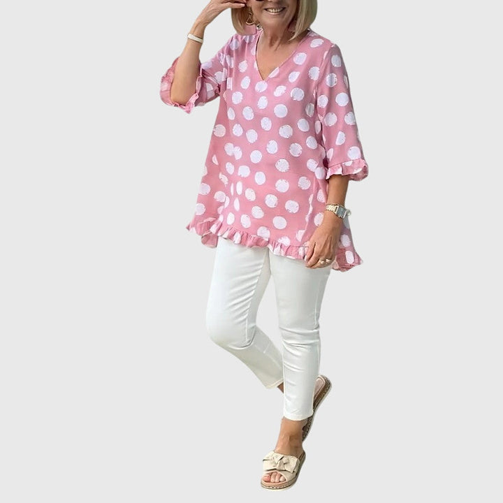 Eira™ | Blouse - Pink
